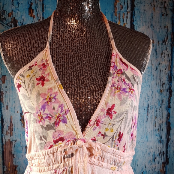 🔥😘Angie Halter neck Maxi Romper - Picture 4 of 16